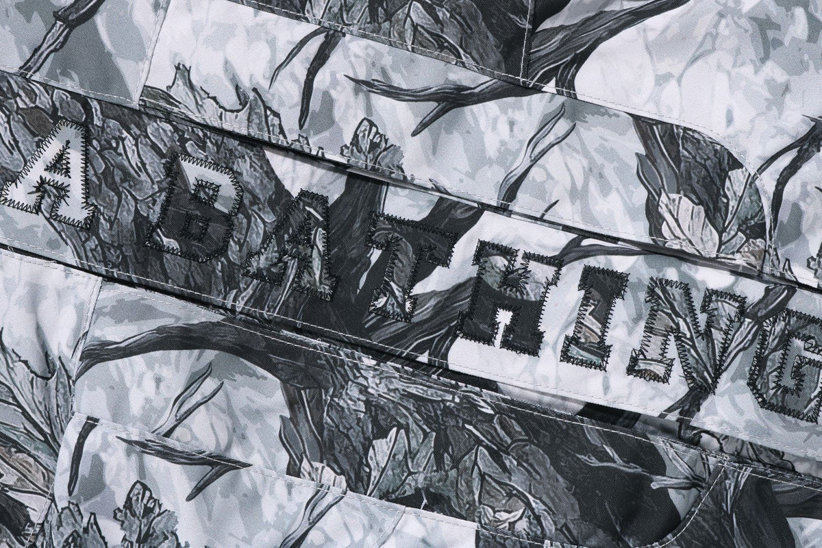 TREE EDGE CAMO HOODED SNOWBOARD JACKET