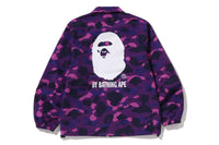 COLOR CAMO COACH JACKET