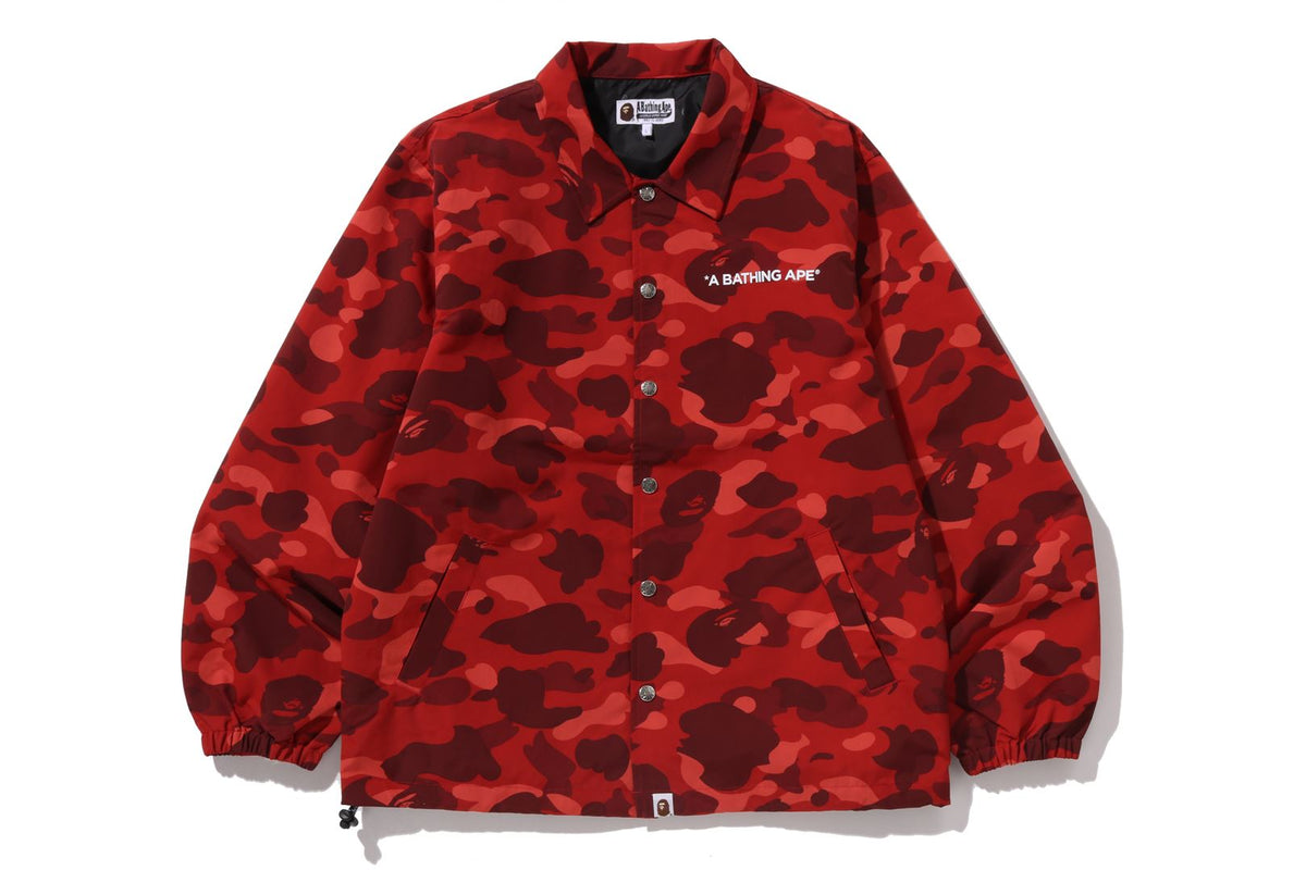 COLOR CAMO COACH JACKET