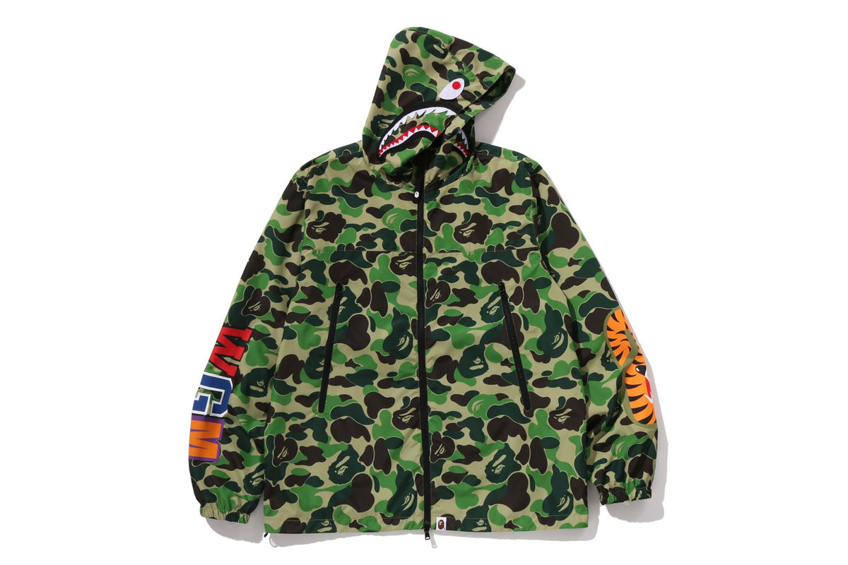 ABC CAMO SHARK HOODIE JACKET