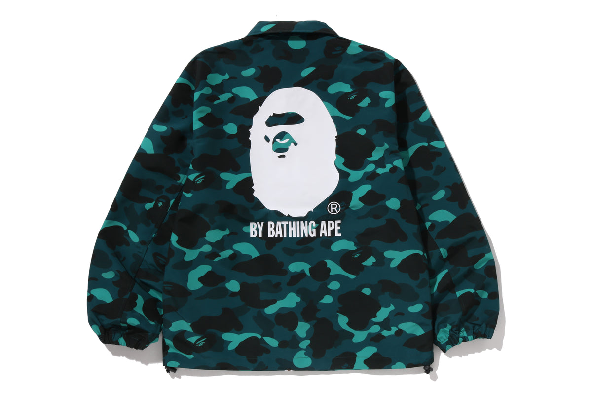 COLOR CAMO COACH JACKET