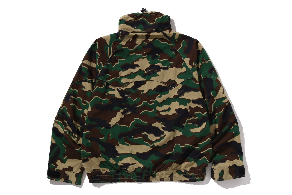 GLITCH WOODLAND CAMO SHORT SNOWBOARD JACKET