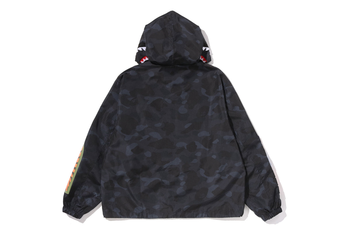 COLOR CAMO REFLECTIVE RIPSTOP SHARK FULL ZIP JACKET