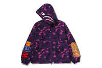 COLOR CAMO REFLECTIVE RIPSTOP SHARK FULL ZIP JACKET