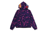 COLOR CAMO SHARK HOODIE JACKET LADIES