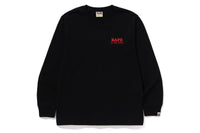 MOON APE HEAD OLD PHOTO L/S TEE