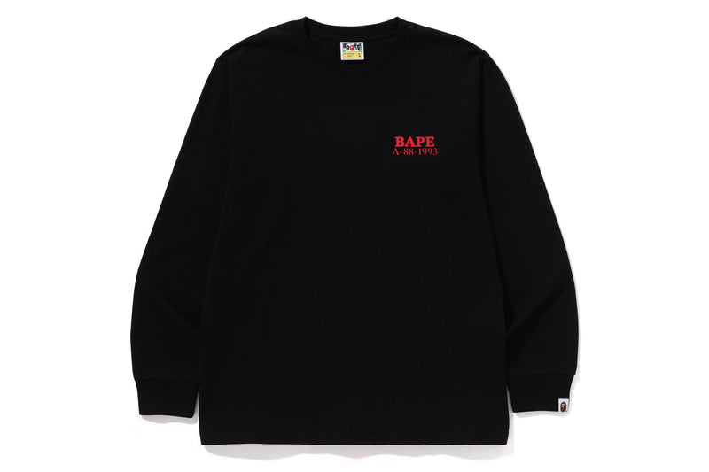 MOON APE HEAD OLD PHOTO L/S TEE