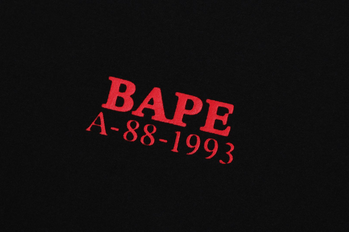 MOON APE HEAD OLD PHOTO L/S TEE