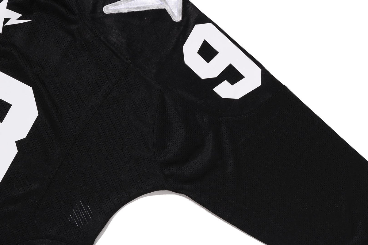 LINE CAMO MULTI LOGO CROPPED FIT FOOTBALL JERSEY
