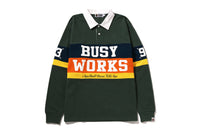 BY BATHING APE STRIPED RUGBY SHIRT