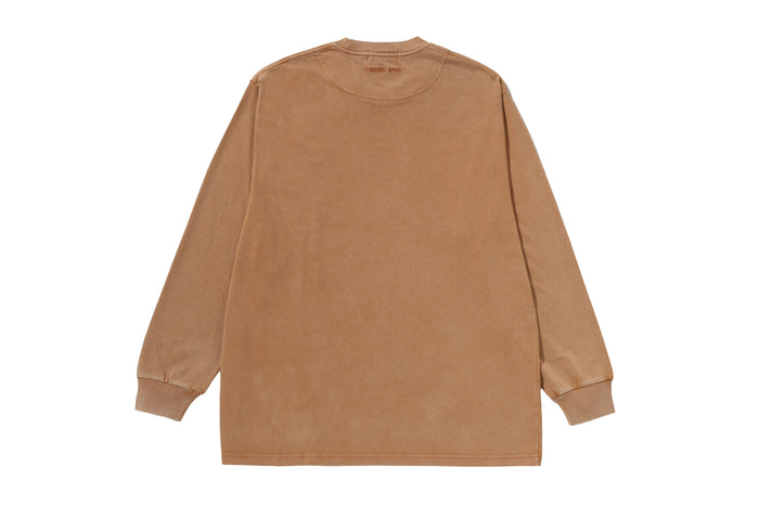 GARMENT DYED ONE POINT RELAXED FIT LS TEE