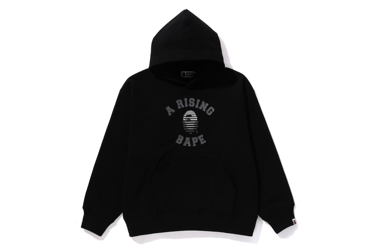 A RISING BAPE PULLOVER HOODIE RELAXED FIT