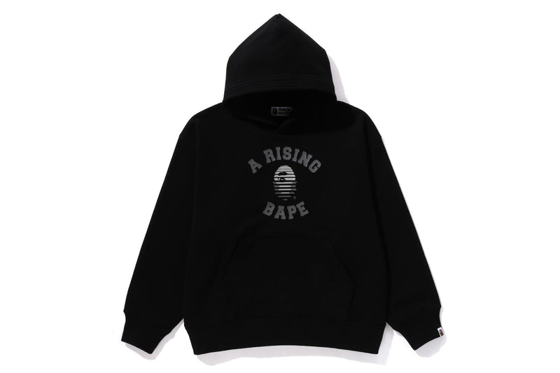 A RISING BAPE PULLOVER HOODIE RELAXED FIT