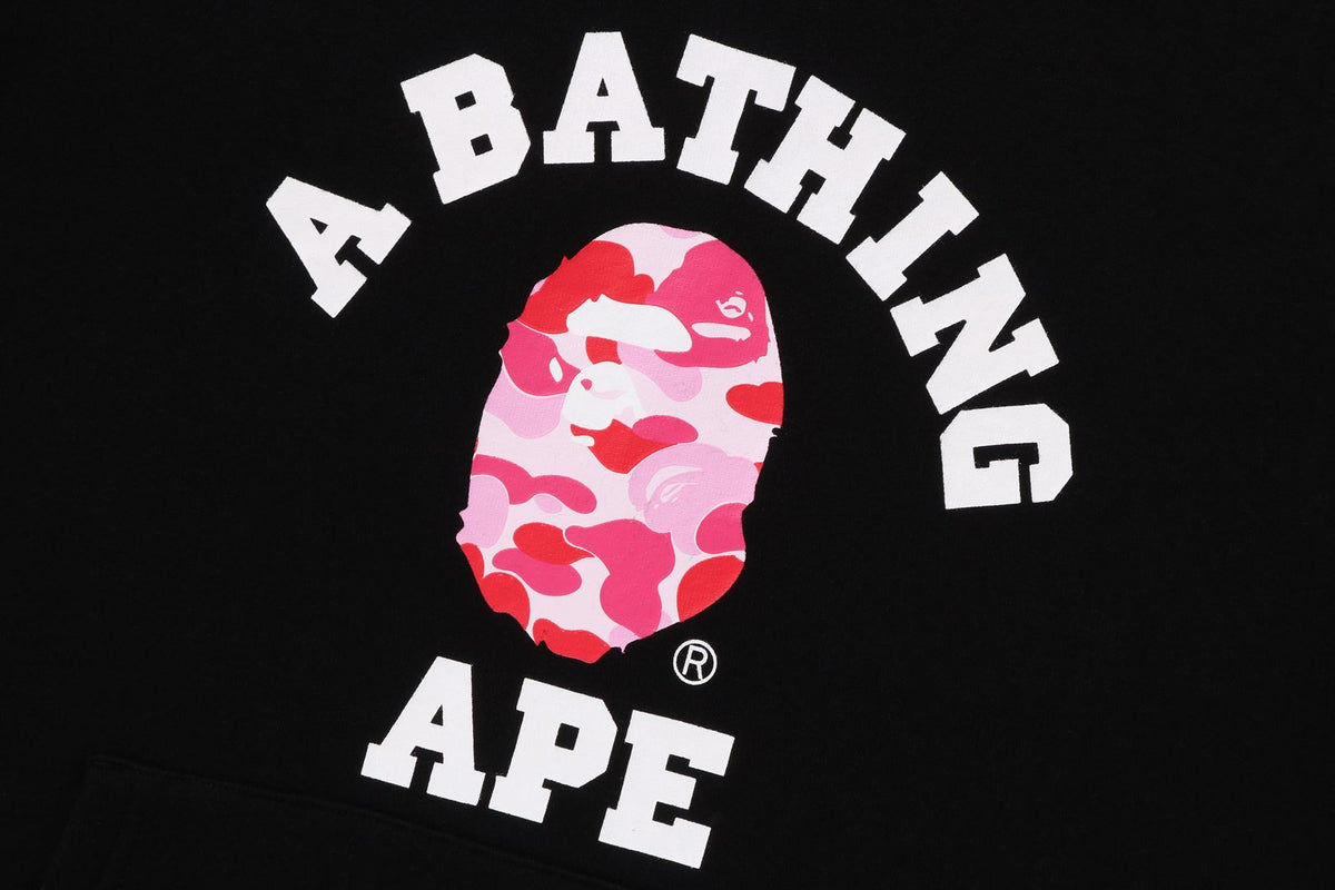 ABC CAMO COLLEGE ORGANIC COTTON PULLOVER HOODIE