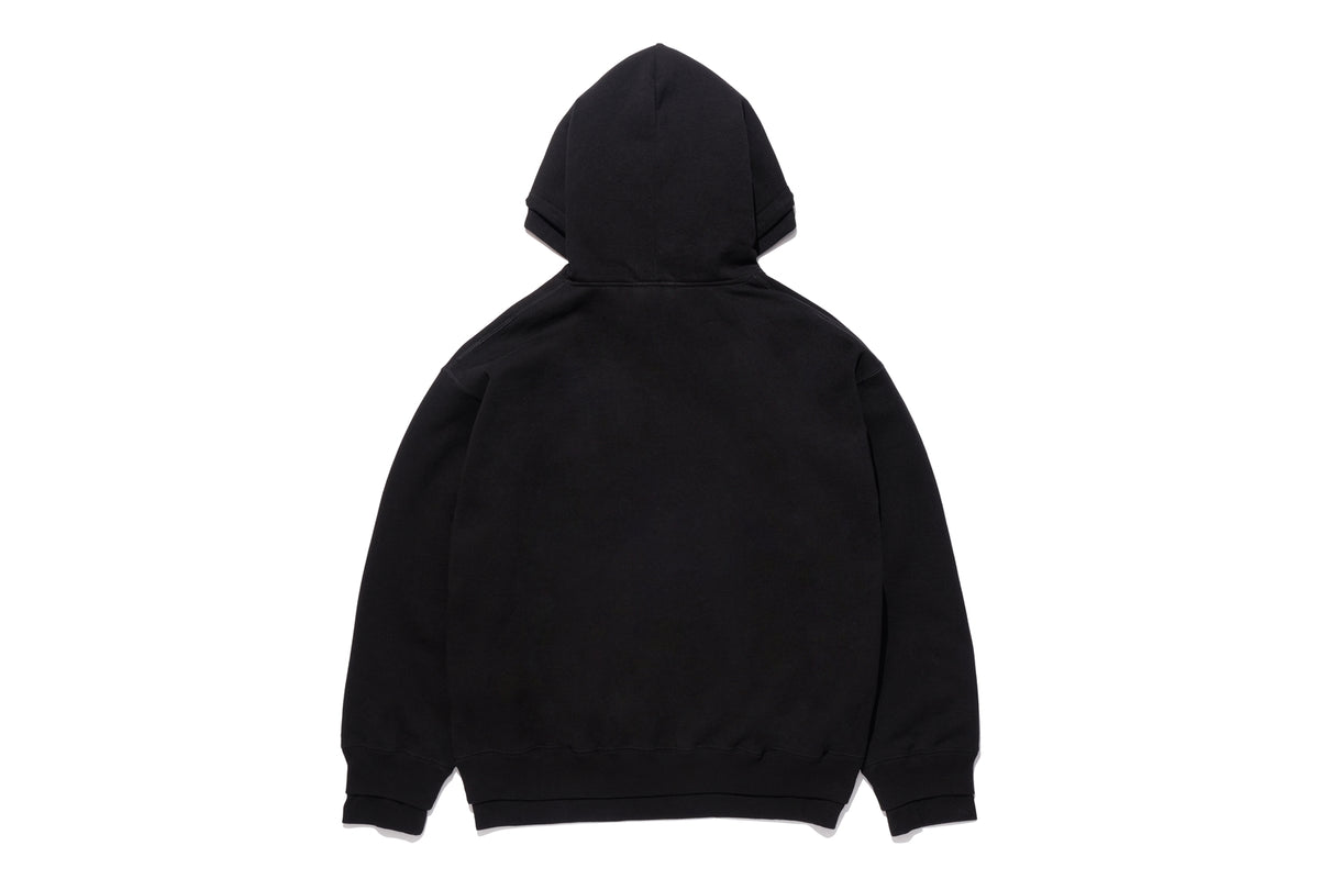 BAPE X MASTERMIND JAPAN MENS COTTON LAYERED PULLOVER HOODIE