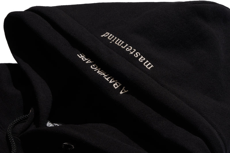 BAPE X MASTERMIND JAPAN MENS COTTON LAYERED PULLOVER HOODIE