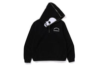 BAPE X NBHD - TWO FACE HALF ZIP PULLOVER HOODIE
