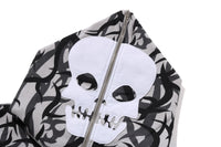 BAPE X NBHD - TRIAL CAMO TWO FACE HALF ZIP PULLOVER HOODIE