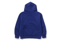 BAPE MENS COTTON HEAD PRINT COLLEGE PUFFY RELAXED FIT PULLOVER HOODIE