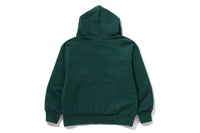 BAPE MENS COTTON HEAD PRINT COLLEGE PUFFY RELAXED FIT PULLOVER HOODIE