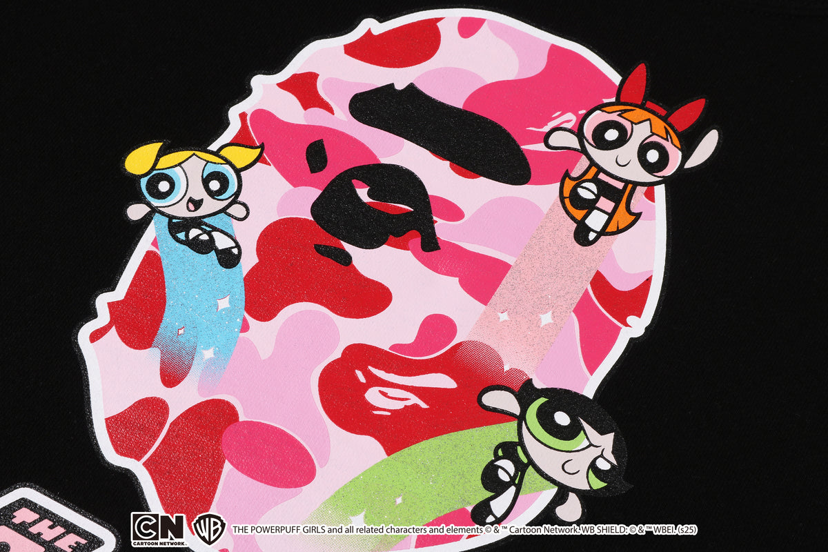 BAPE X THE POWERPUFF GIRLS APE HEAD PULLOVER HOODIE