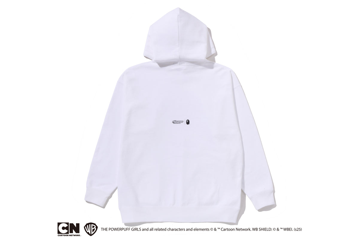 BAPE X THE POWERPUFF GIRLS APE HEAD PULLOVER HOODIE