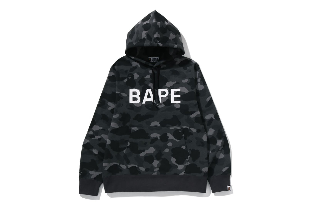 COLOR CAMO BAPE PULLOVER HOODIE
