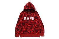 COLOR CAMO BAPE PULLOVER HOODIE