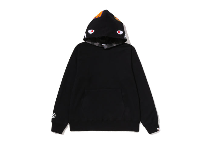 COLOR CAMO SHARK PULLOVER HOODIE