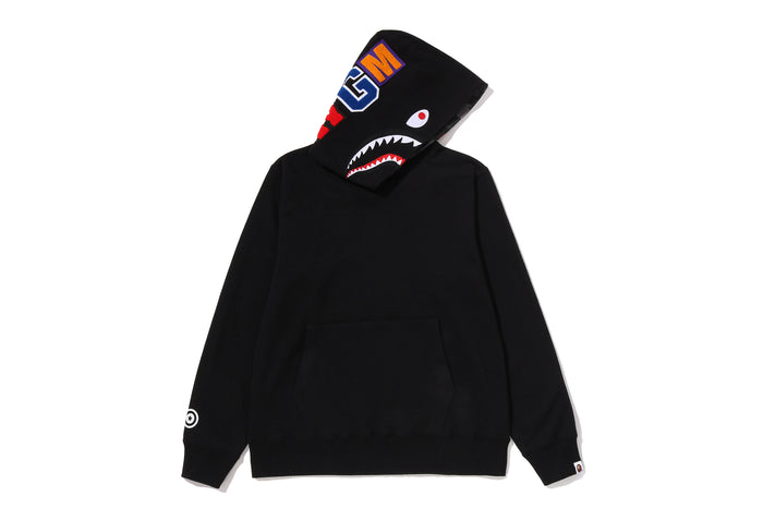 COLOR CAMO SHARK PULLOVER HOODIE