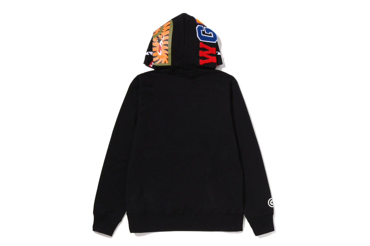 COLOR CAMO SHARK PULLOVER HOODIE