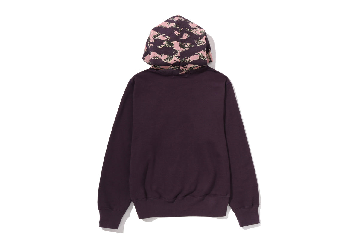 TIGER CAMO BAPE LOGO PULLOVER HOODIE