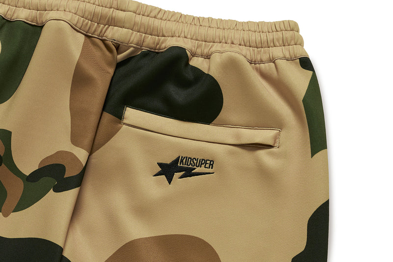 BAPE X KIDSUPER PATCHWORK TRACKPANTS