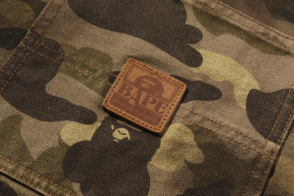 COLOR CAMO RELAXED FIT WORK PANTS