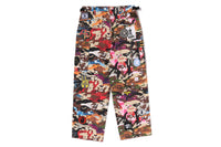 HYBRID CAMO MULTI BADGE CARGO PANTS