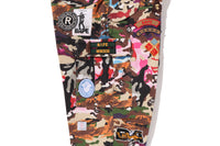 HYBRID CAMO MULTI BADGE CARGO PANTS