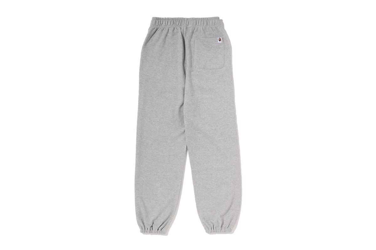 APE HEAD ONE POINT WIDE SWEAT PANTS