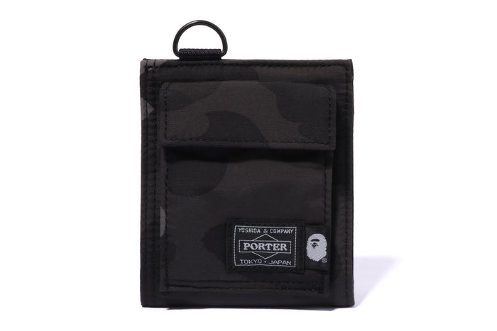 BAPE X PORTER COLOR CAMO WALLET