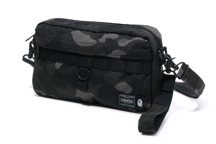 BAPE X PORTER COLOR CAMO SHOULDER BAG