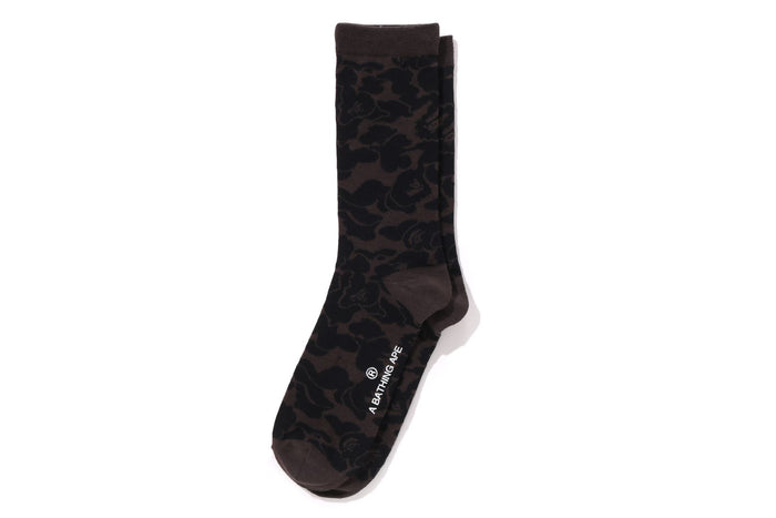 SOLID CAMO JACQUARD SOCKS