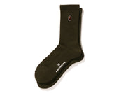 BAPE MENS APE HEAD ONE POINT SOCKS