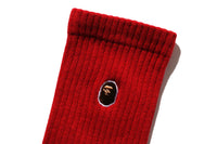BAPE MENS APE HEAD ONE POINT SOCKS
