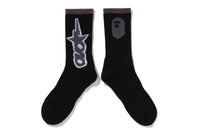 BAPE X OVO OVO STA ATHLETIC SOCKS