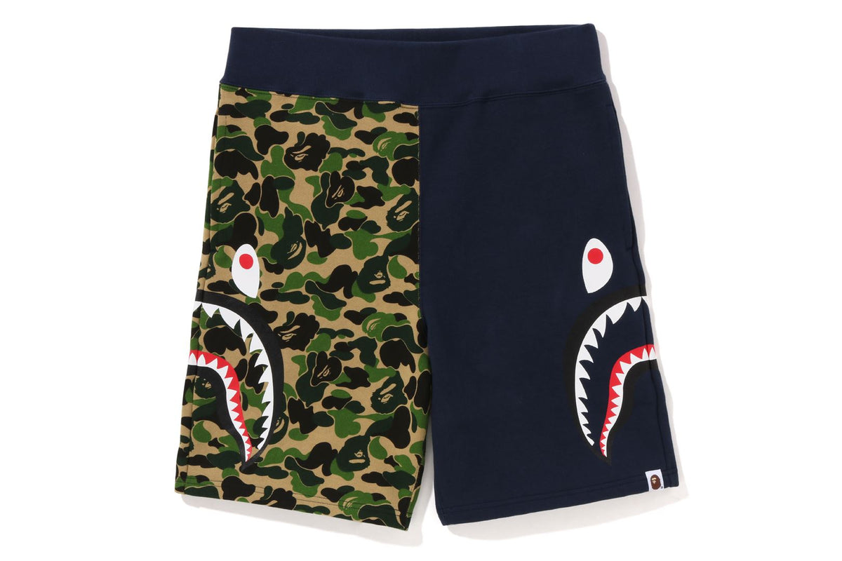 ABC CAMO SIDE SHARK SWEAT SHORTS