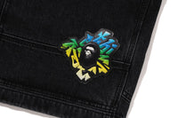 PATCH 2 TONE WASHED WORK SHORTS