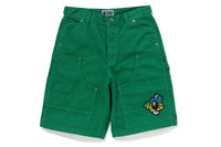 PATCH 2 TONE WASHED WORK SHORTS