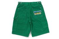 PATCH 2 TONE WASHED WORK SHORTS