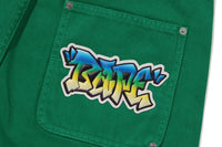 PATCH 2 TONE WASHED WORK SHORTS