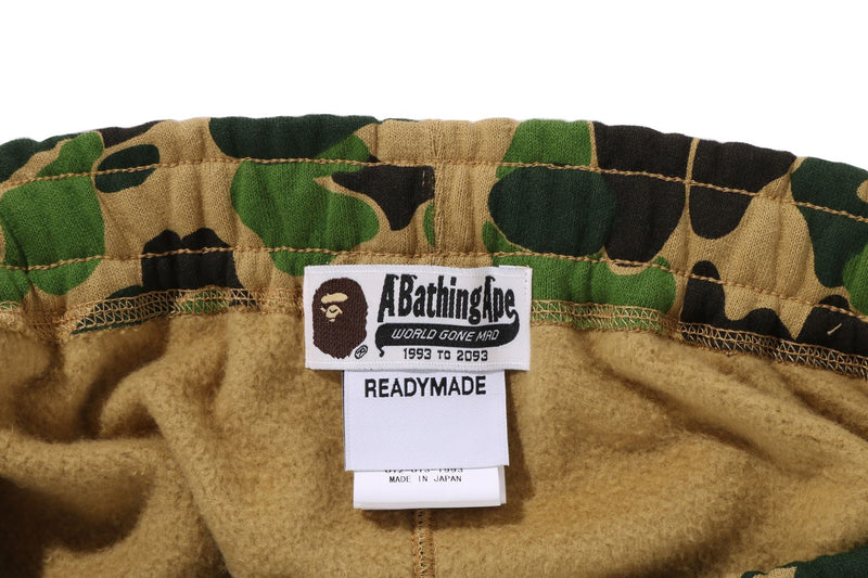 BAPE X READYMADE ABC CAMO EAGLE WIDE SWEAT SHORTS