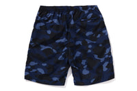 COLOR CAMO APE HEAD ONE POINT BEACH SHORTS